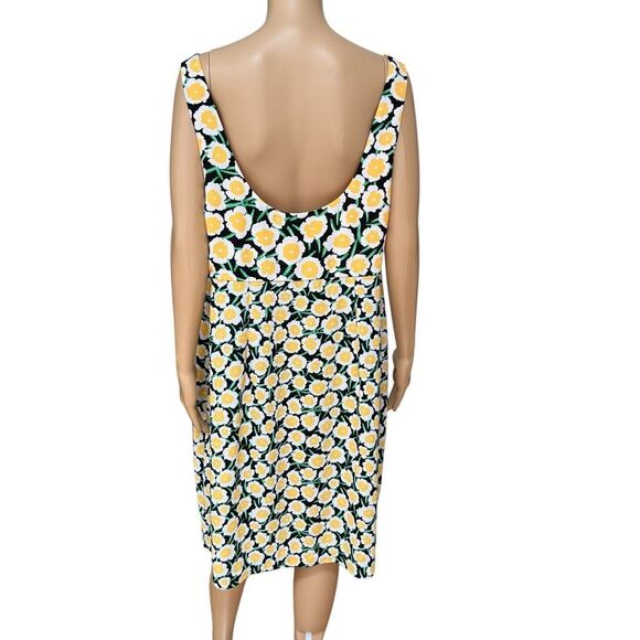 Diane von Furstenberg X Target Yellow Poppy Mini Dress Sun Size 17 - Picture 3 of 8